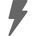 lighting bolt icon